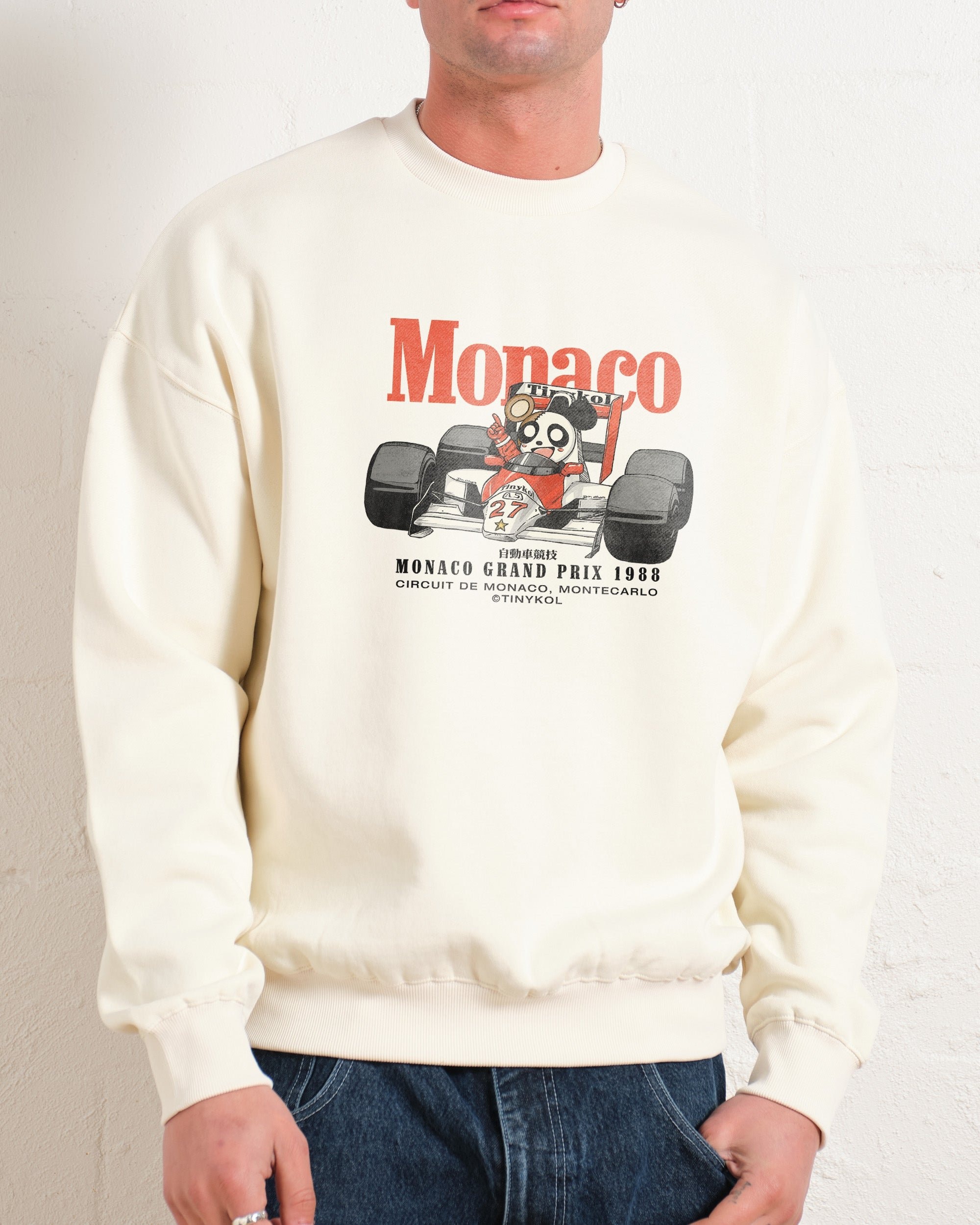 Monaco Racing Unisex Sweatshirt - Premium 340gsm Cotton Polyester Graphic Print