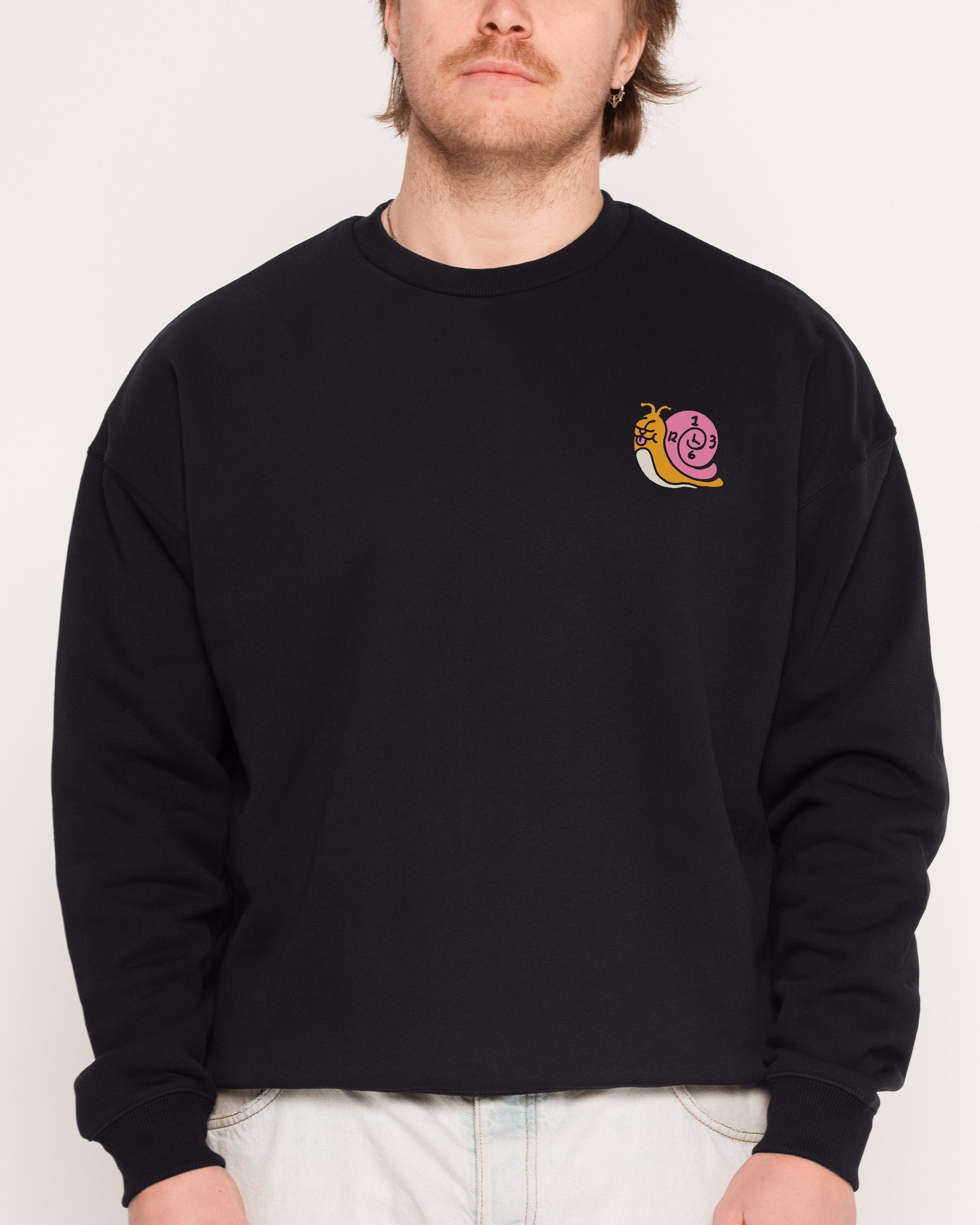 Time is on My Side Front and Back Unisex Sweatshirt 80% Cotton 340gsm - My Sunbeam