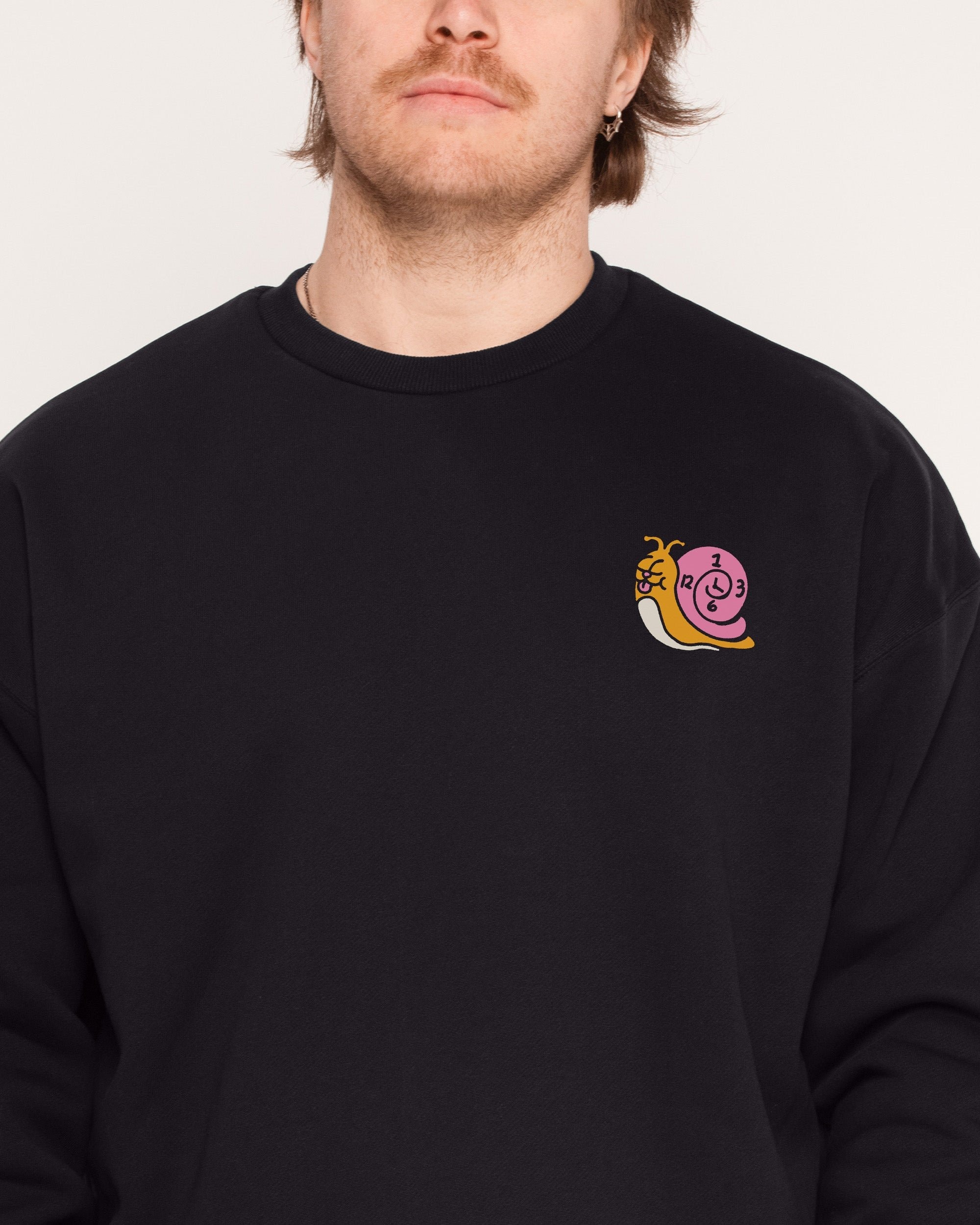 Time is on My Side Front and Back Unisex Sweatshirt 80% Cotton 340gsm - My Sunbeam