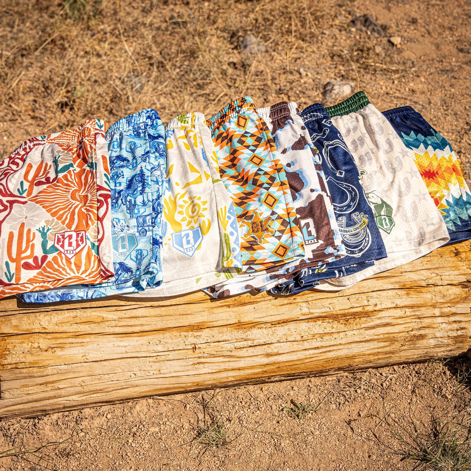 Wild Windup Mesh Shorts - Allover Pattern, 5" Inseam, Polyester