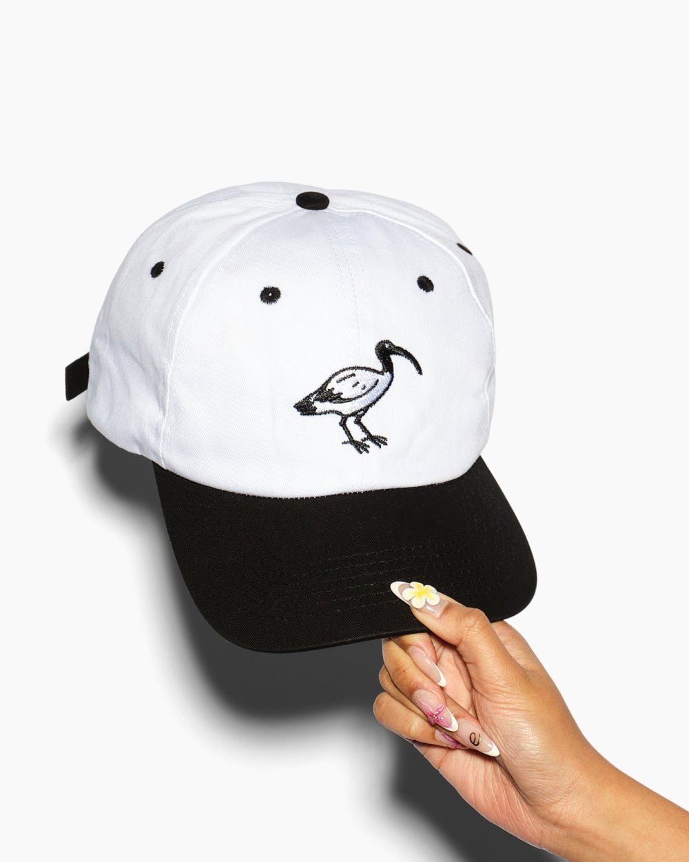 Bin Chicken Hat - Premium 100% Cotton Embroidered Adjustable Cap by Threadheads